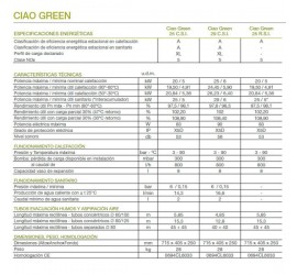 Caldera de gas de condensación Beretta Ciao Green 25 C.S.I.