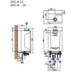 Caldera de gas De Dietrich Naneo EMC-M 24/28 MI NAT