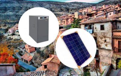 Subvenciones en estufas de biomasa y energía solar en Aragón (2019)