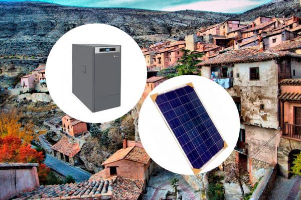 Subvenciones en estufas de biomasa y energía solar en Aragón (2019)